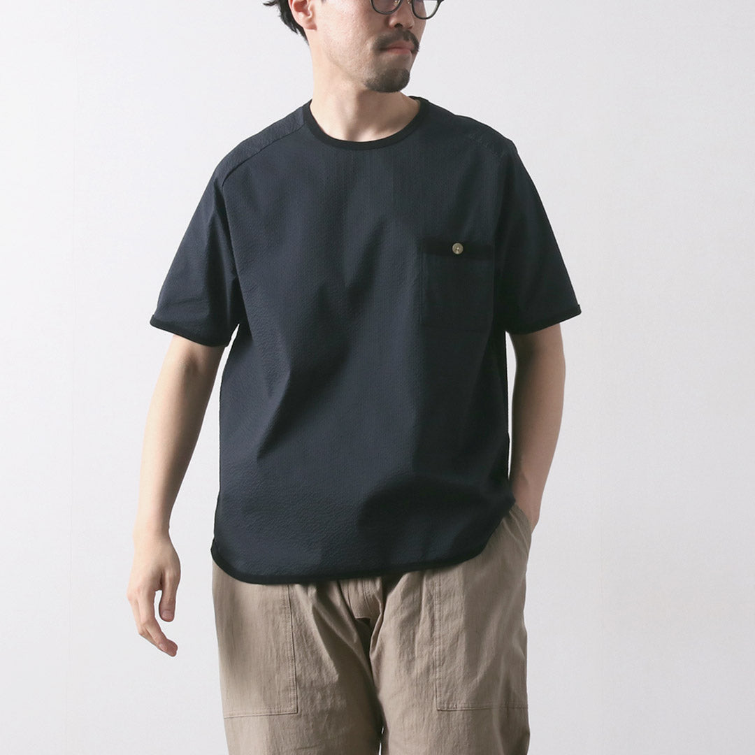 RE MADE IN TOKYO JAPAN / 宽松泡泡纱 T 恤