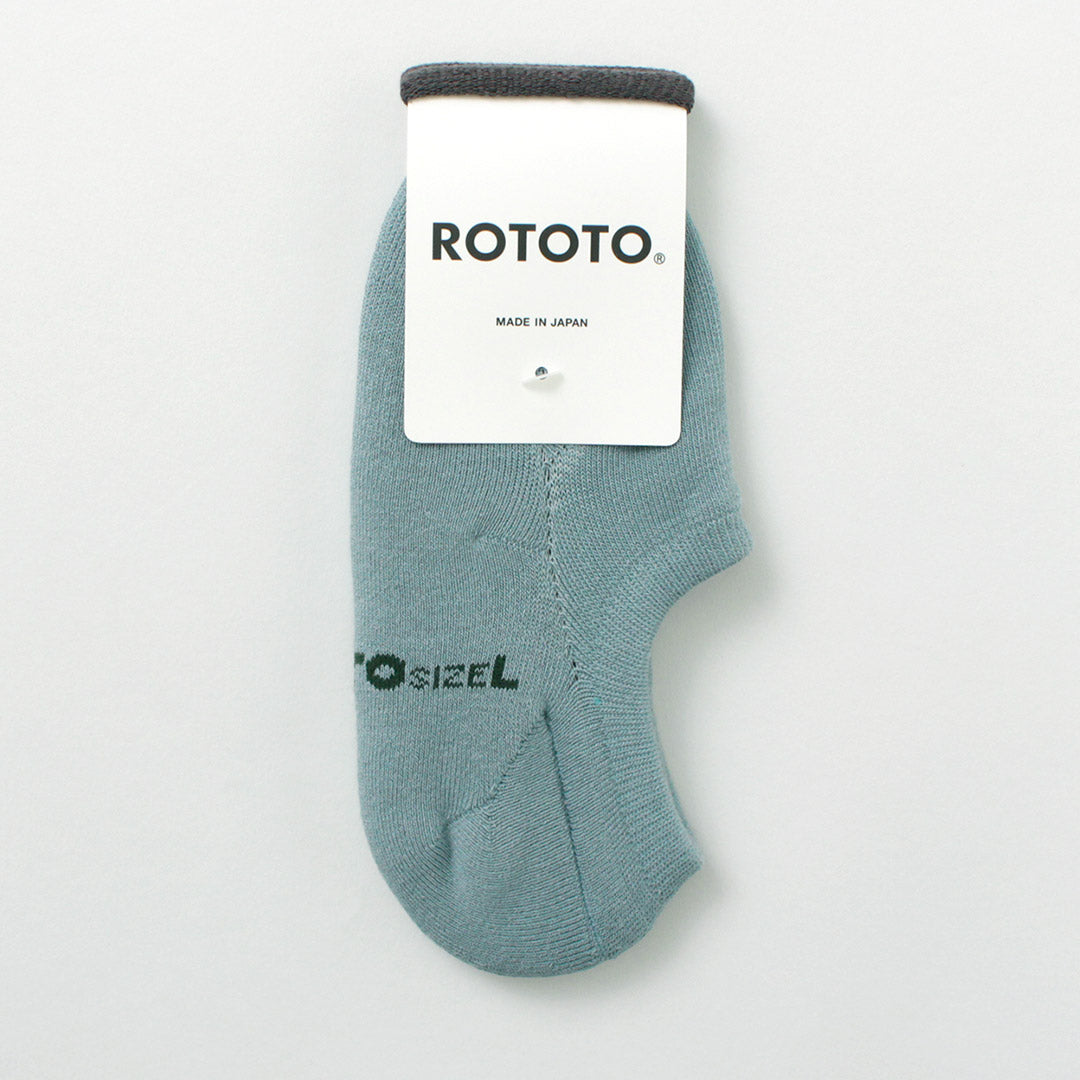 ROTOTO / 파일 풋 커버 양말
