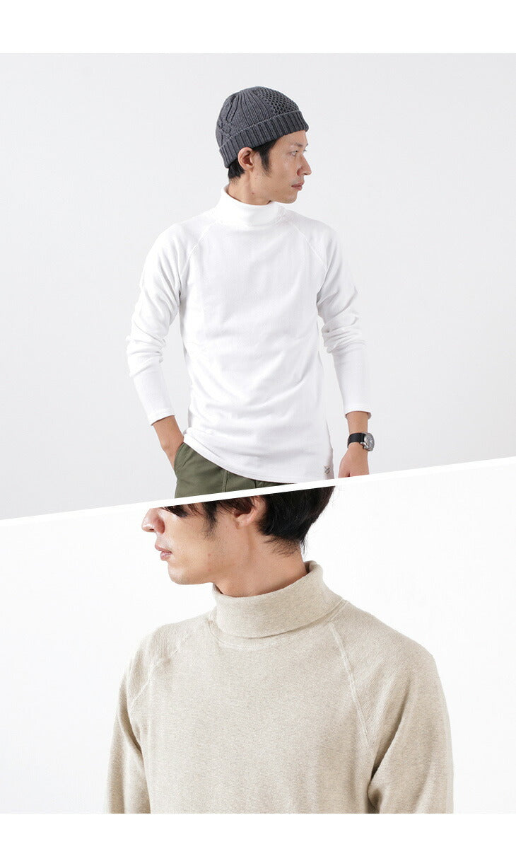 KEPANI / Raffy Spun Fraise Camiseta de manga larga con cuello alto
