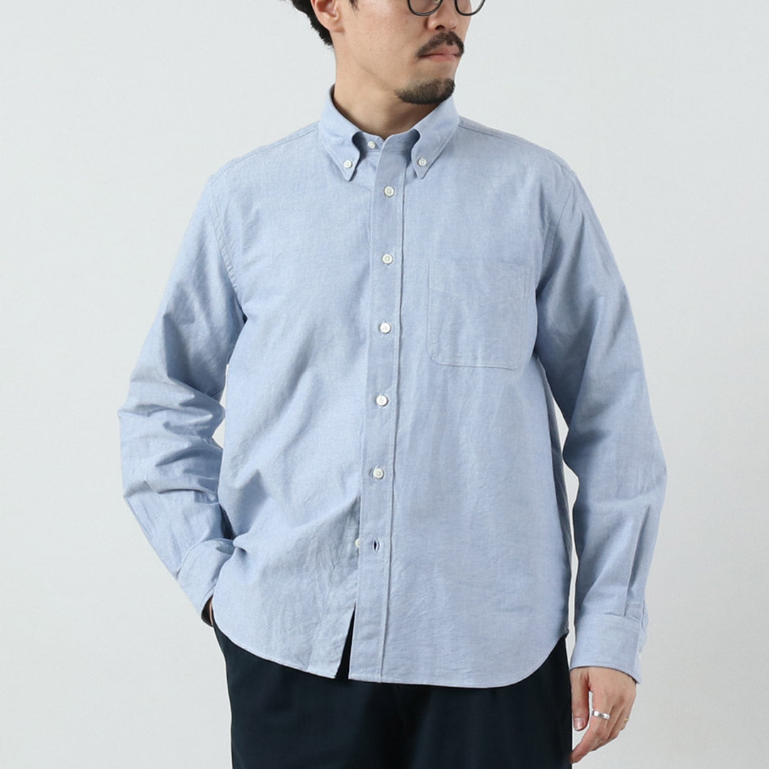 ROCOCO / Chemise boutonnée classique American Oxford