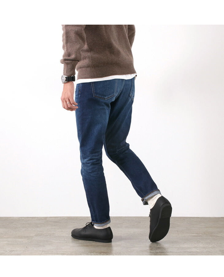 JEANS BLEU JAPON / RJB6140-ME Jean slim fuselé coupe cheville
