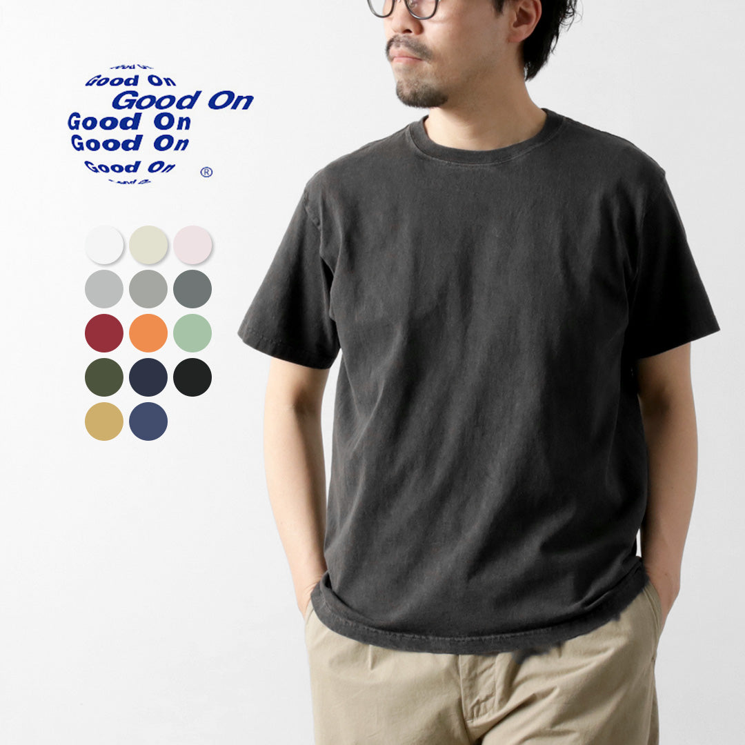 Bon t-shirt à cou de couche à manches courtes / à manches courtes