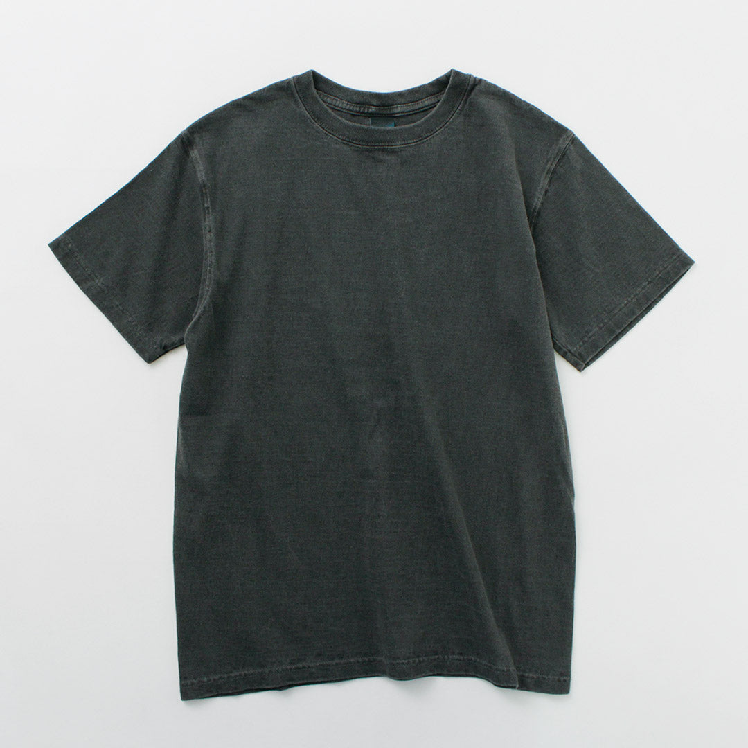 Bon t-shirt à cou de couche à manches courtes / à manches courtes