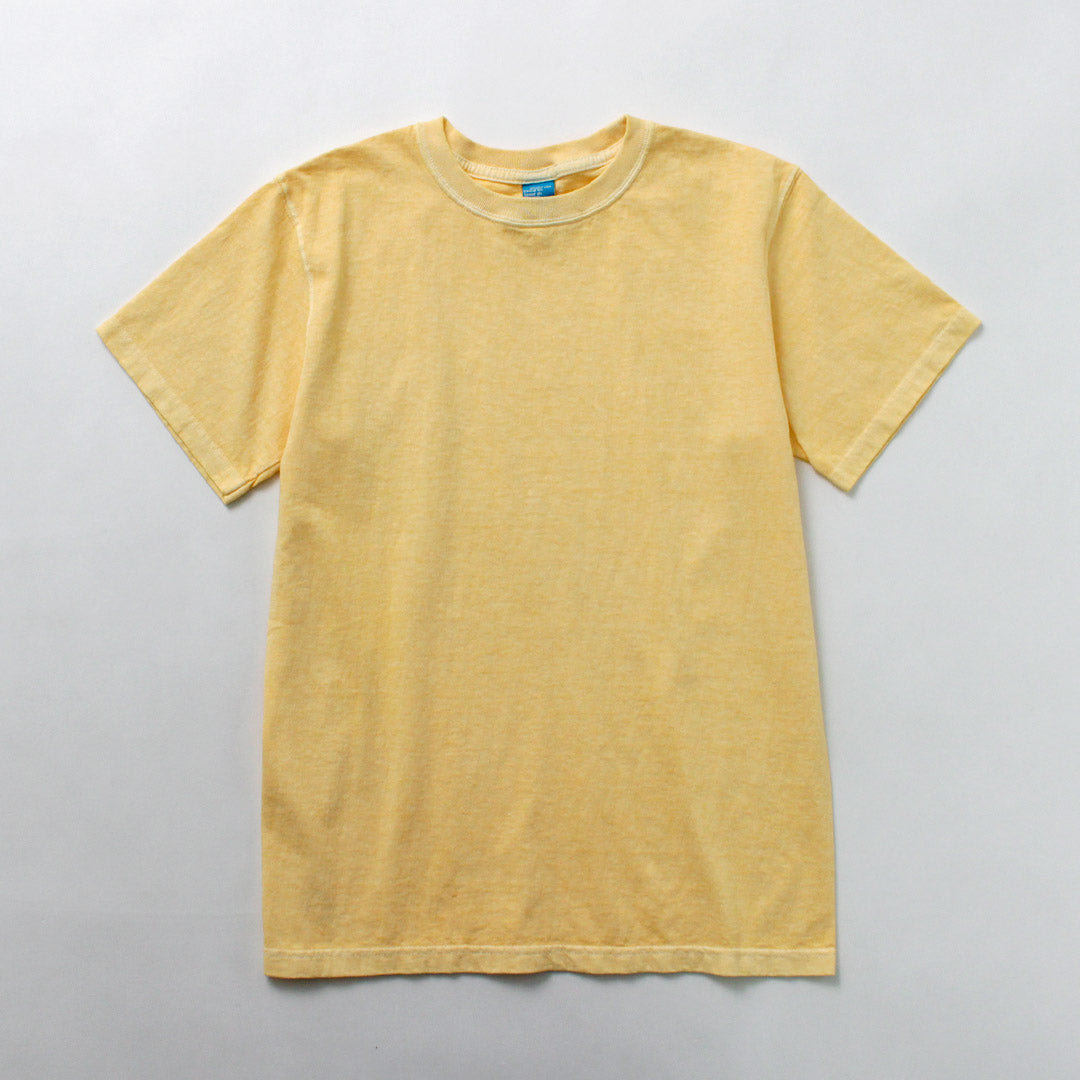 Bon t-shirt à cou de couche à manches courtes / à manches courtes
