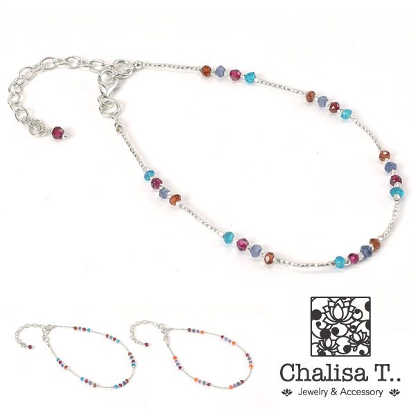 CHALISA T.. / Natural Stone Anklet
