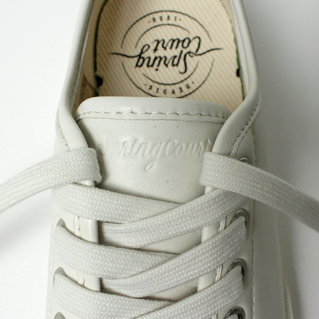 SPRING COURT / Baskets basses en cuir G2