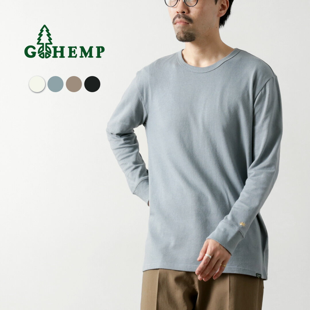 GOHEMP / Sun Blend Warmer 基本款长袖 T 恤