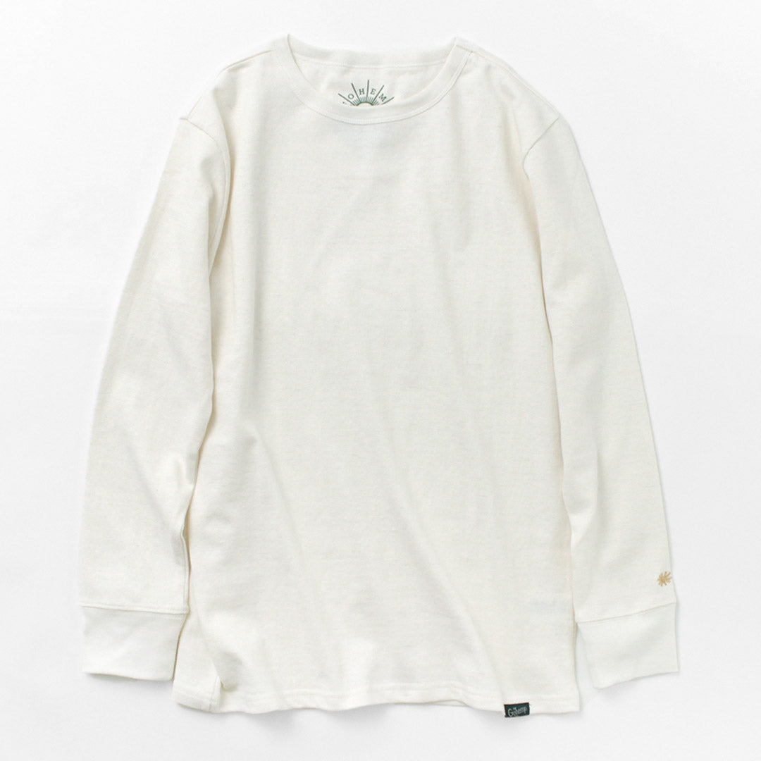 GOHEMP / Sun Blend Warmer 基本款长袖 T 恤