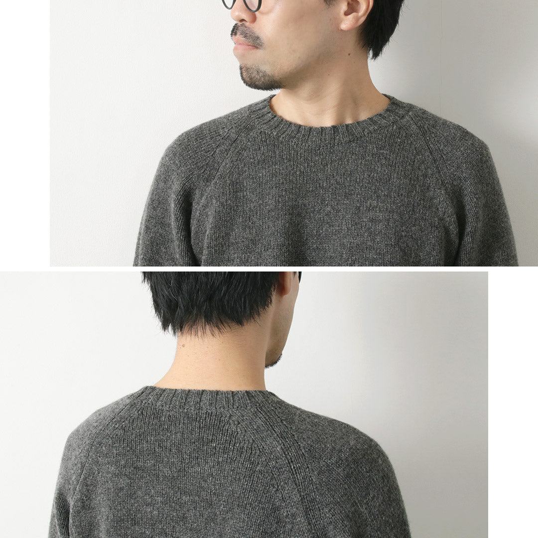 SOGLIA / Landnoah 英国羊毛圆领毛衣