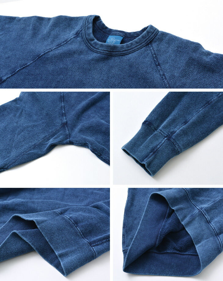 좋은 / gobw101은 Indigo Raglan Crew Sweatshirt입니다