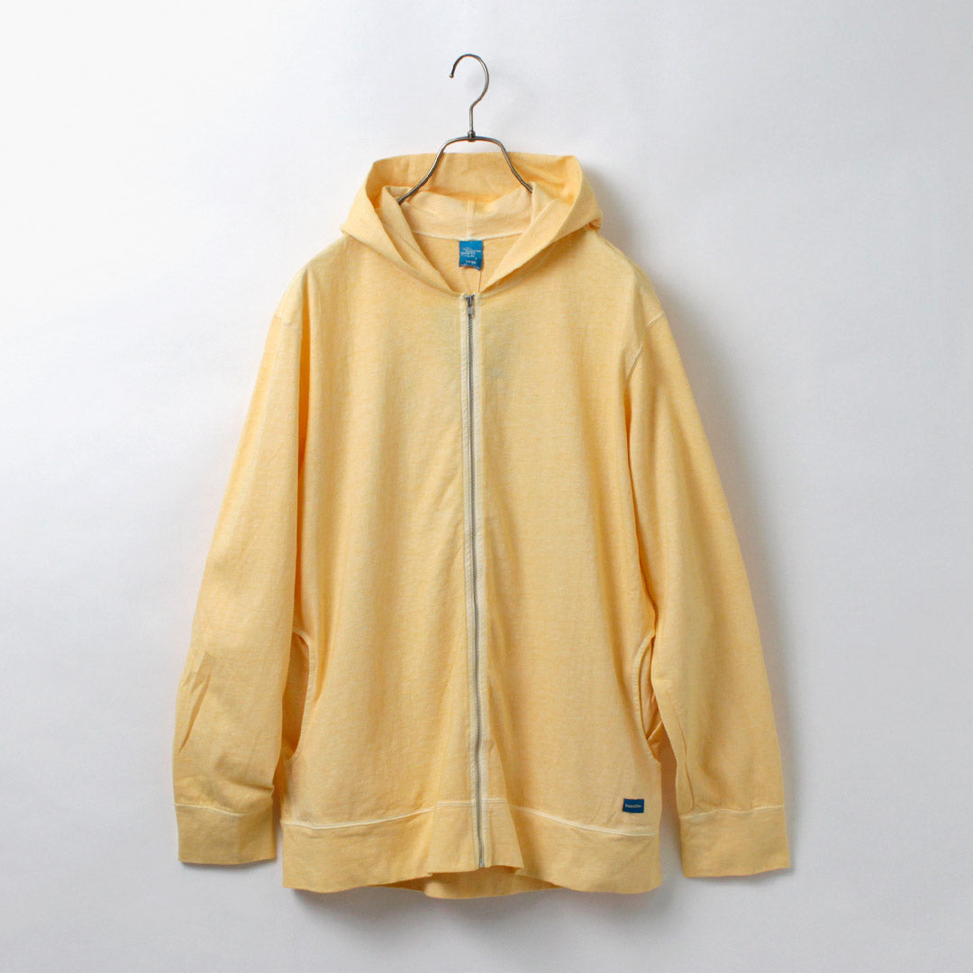 GOOD ON / Pigment Dye Zip Tee Parka