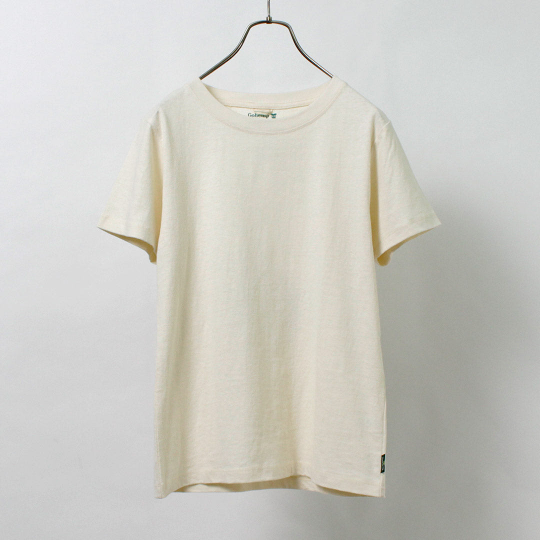 GOHEMP / Basic Short Sleeve T-Shirt