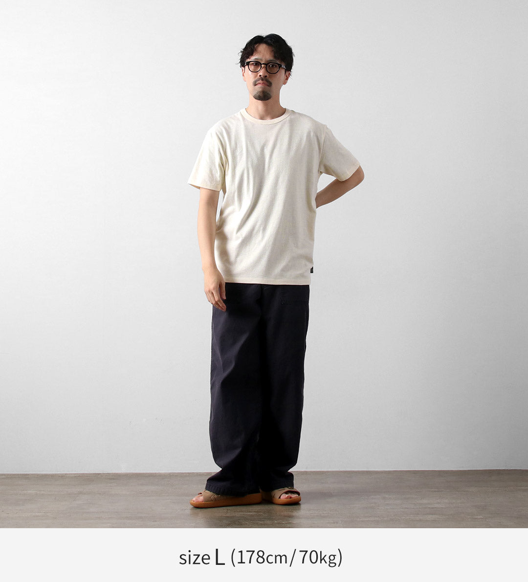 GOHEMP / Basic Short Sleeve T-Shirt