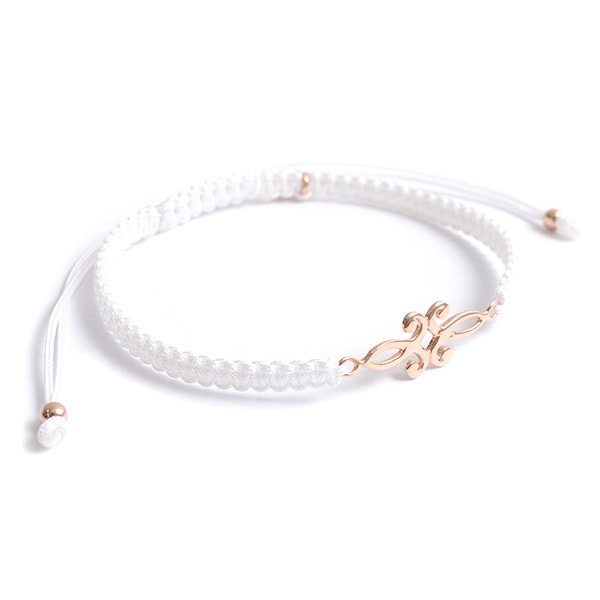 Chalisa T .. / 대칭 꽃 패턴 노치 코드 Anklet