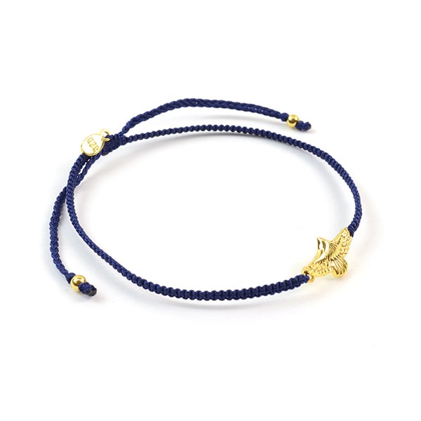 Chalisa T .. / Eagle Notching Cord Anklet