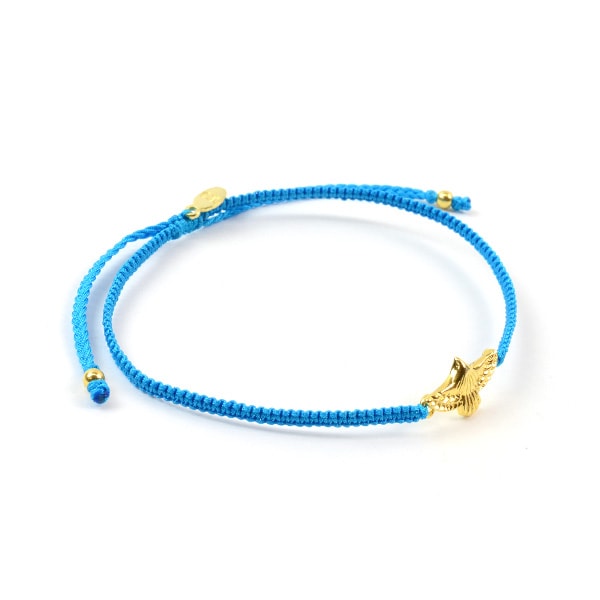 Chalisa T .. / Eagle Notching Cord Anklet