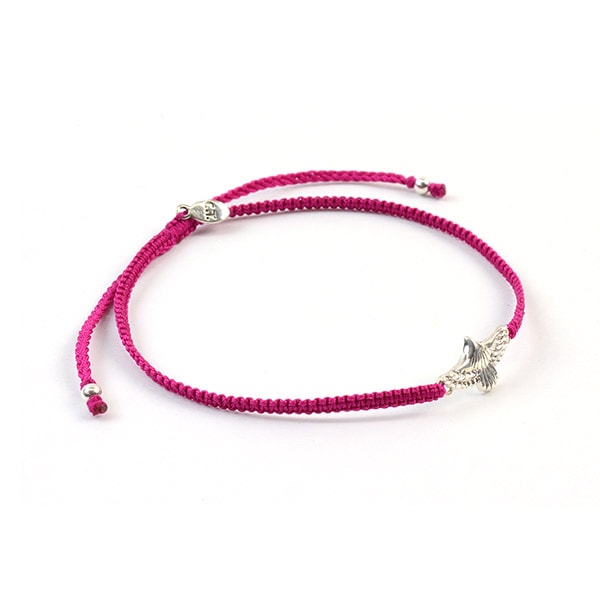 Chalisa T .. / Eagle Notching Cord Anklet