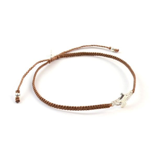 Chalisa T .. / Eagle Notching Cord Anklet