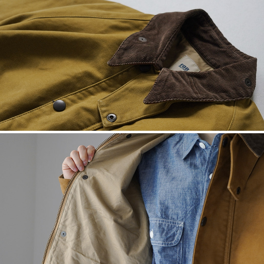 FOB Factory / F2361 Veste d'équitation Moleskin