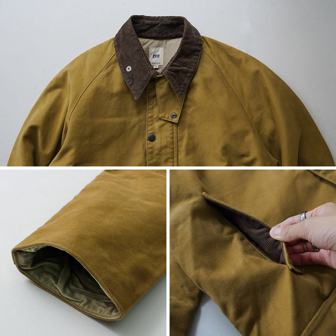 FOB Factory / F2361 Veste d'équitation Moleskin