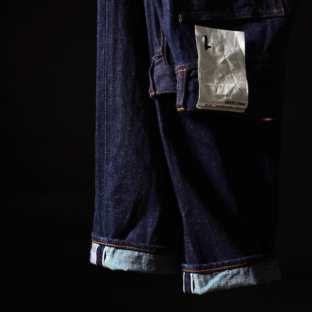 FOB FACTORY / F1147 Wide Denim 5P Pants