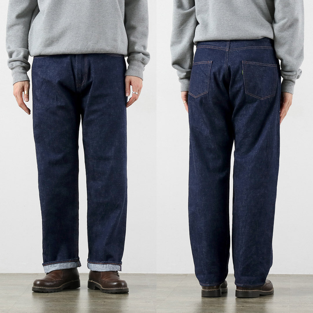 FOB FACTORY / F1147 Wide Denim 5P Pants