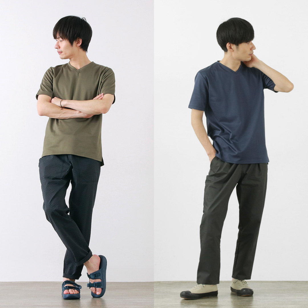 RE MADE IN TOKYO JAPAN / V 넥 도쿄 메이드 드레스 T 셔츠