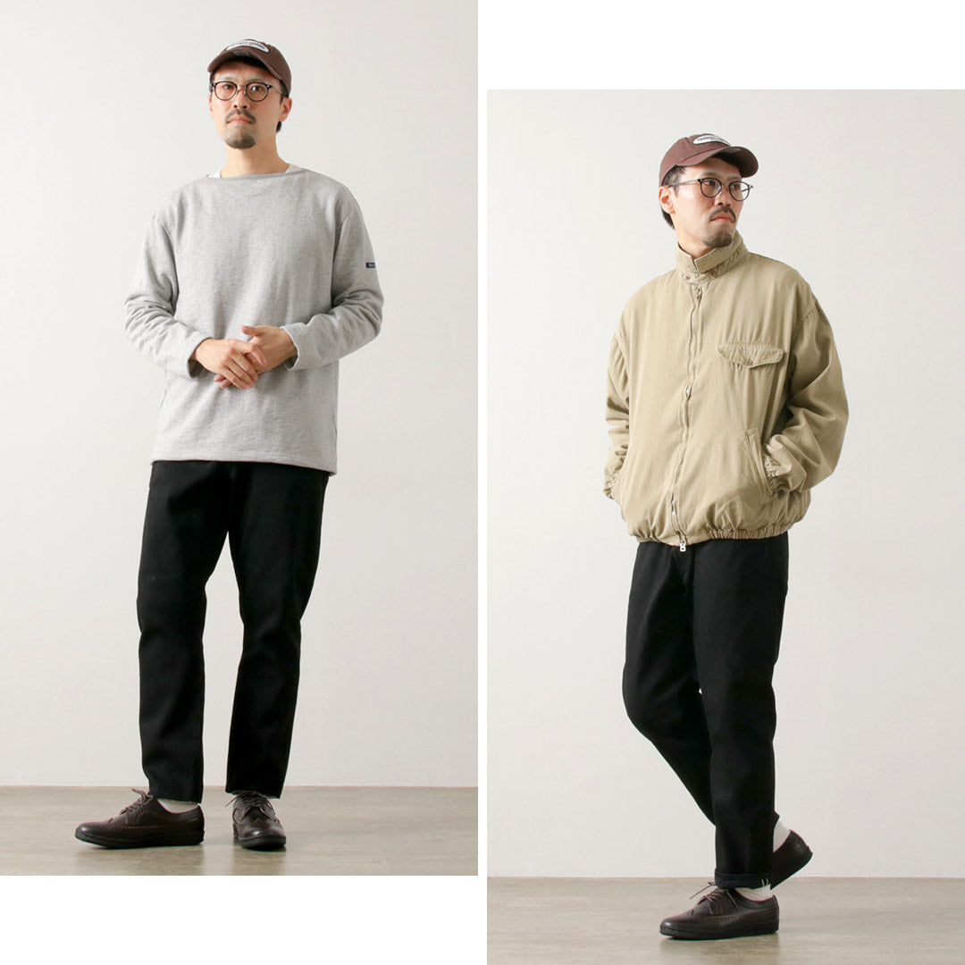 SANCA / Black Denim Tapered 5P Pants