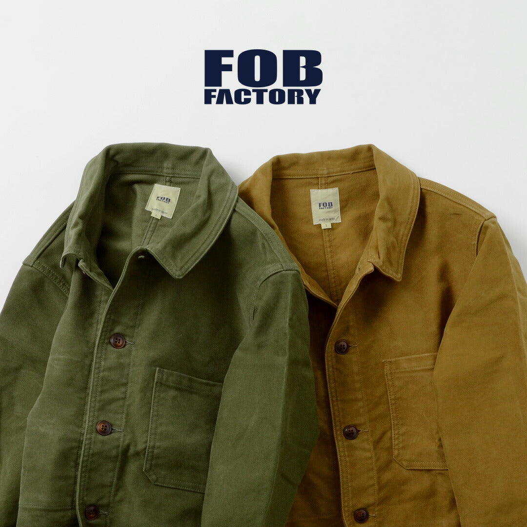 FOB FACTORY / F2373 Chaqueta Moleskin francesa