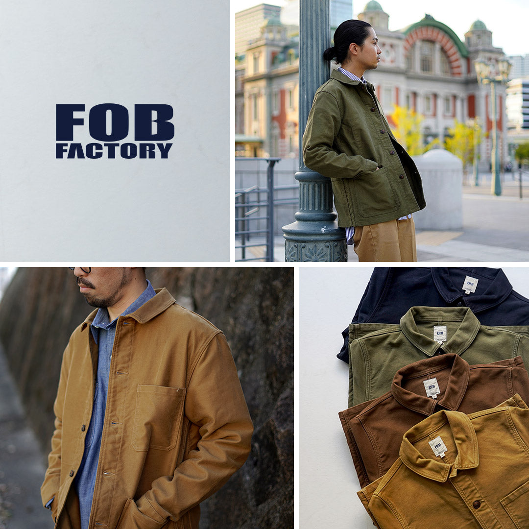 FOB FACTORY / F2373 Chaqueta Moleskin francesa