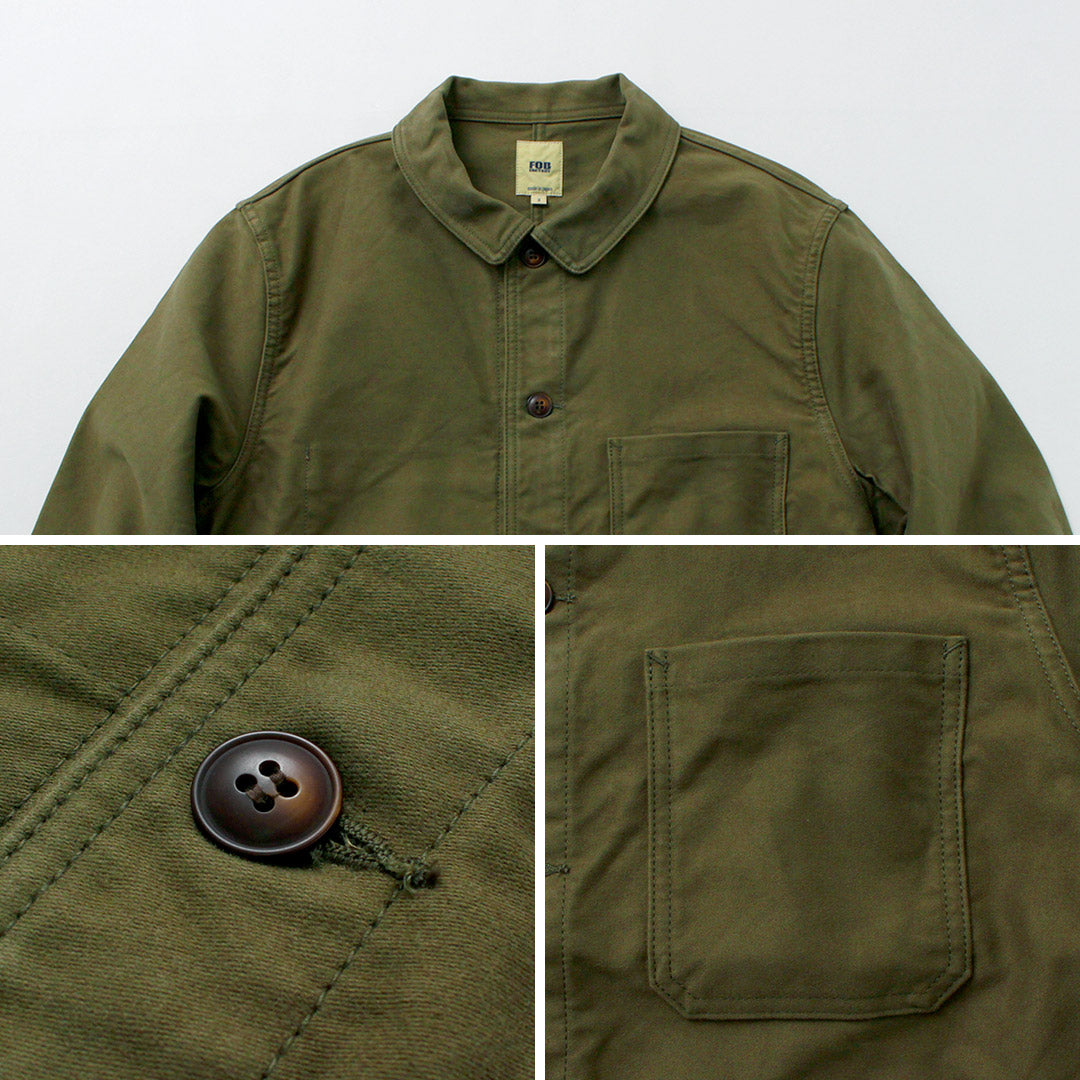 FOB FACTORY / F2373 Chaqueta Moleskin francesa