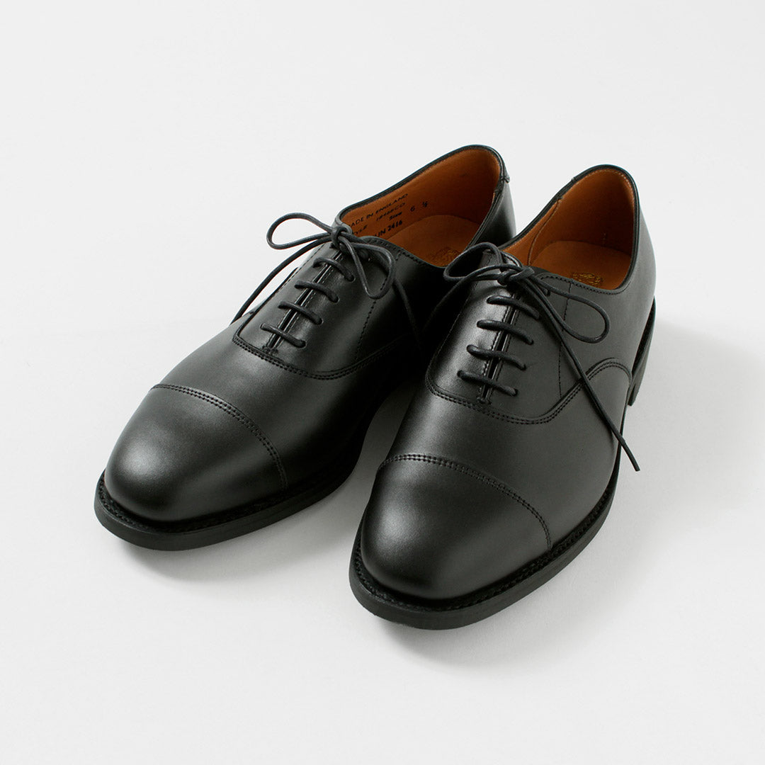 SANDERS / 1846B Chaussures en cuir Oxford à bout droit