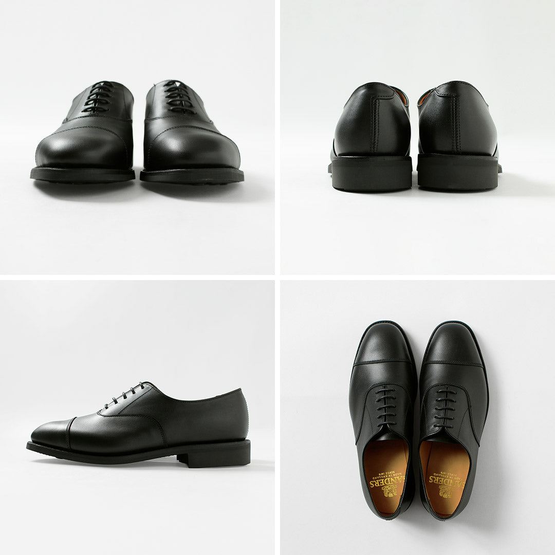 SANDERS / 1846B Chaussures en cuir Oxford à bout droit