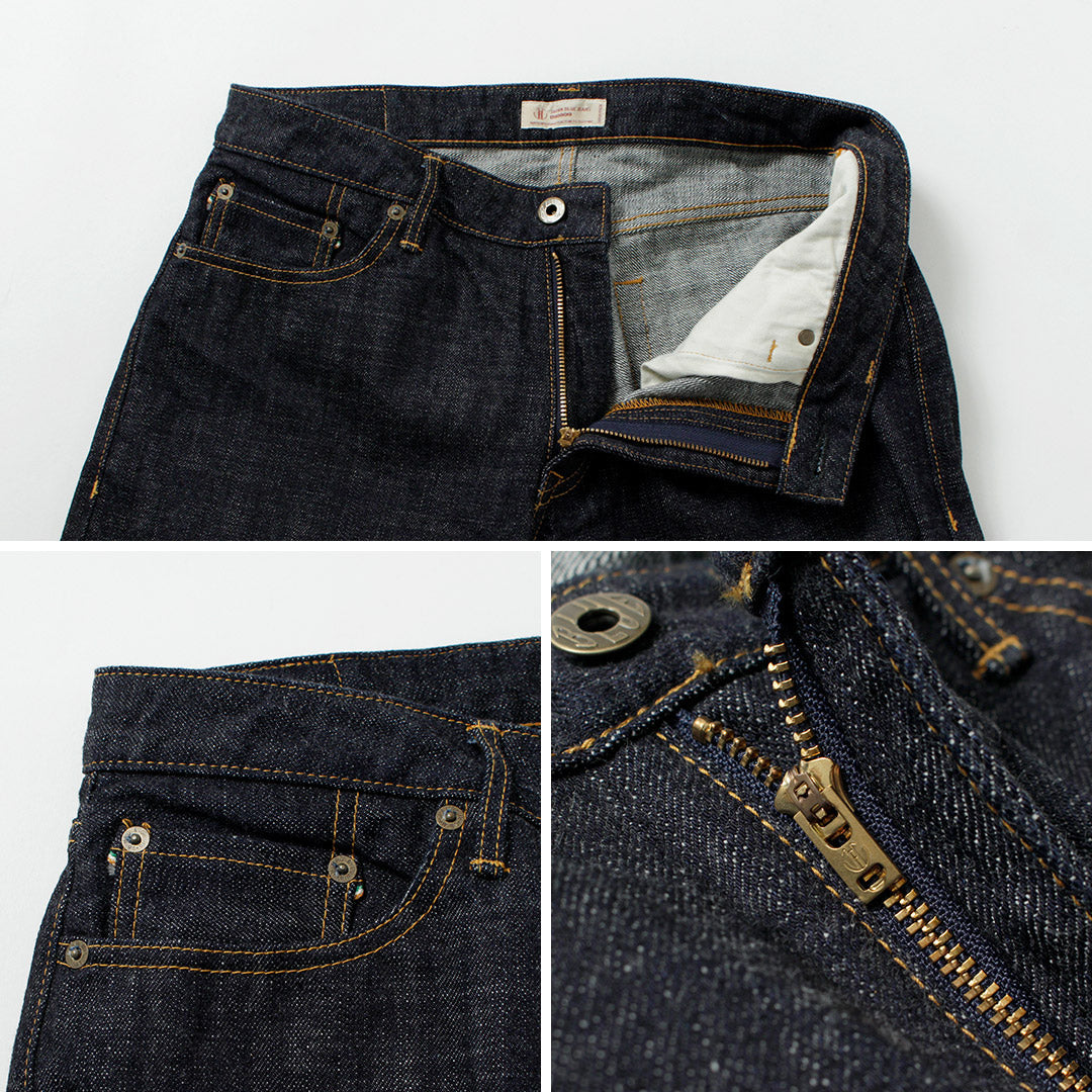 JAPAN BLUE JEANS / Monster Denim Semi-Wide Tapered 5P Pants 16.5oz Cote d'Ivoire Cotton