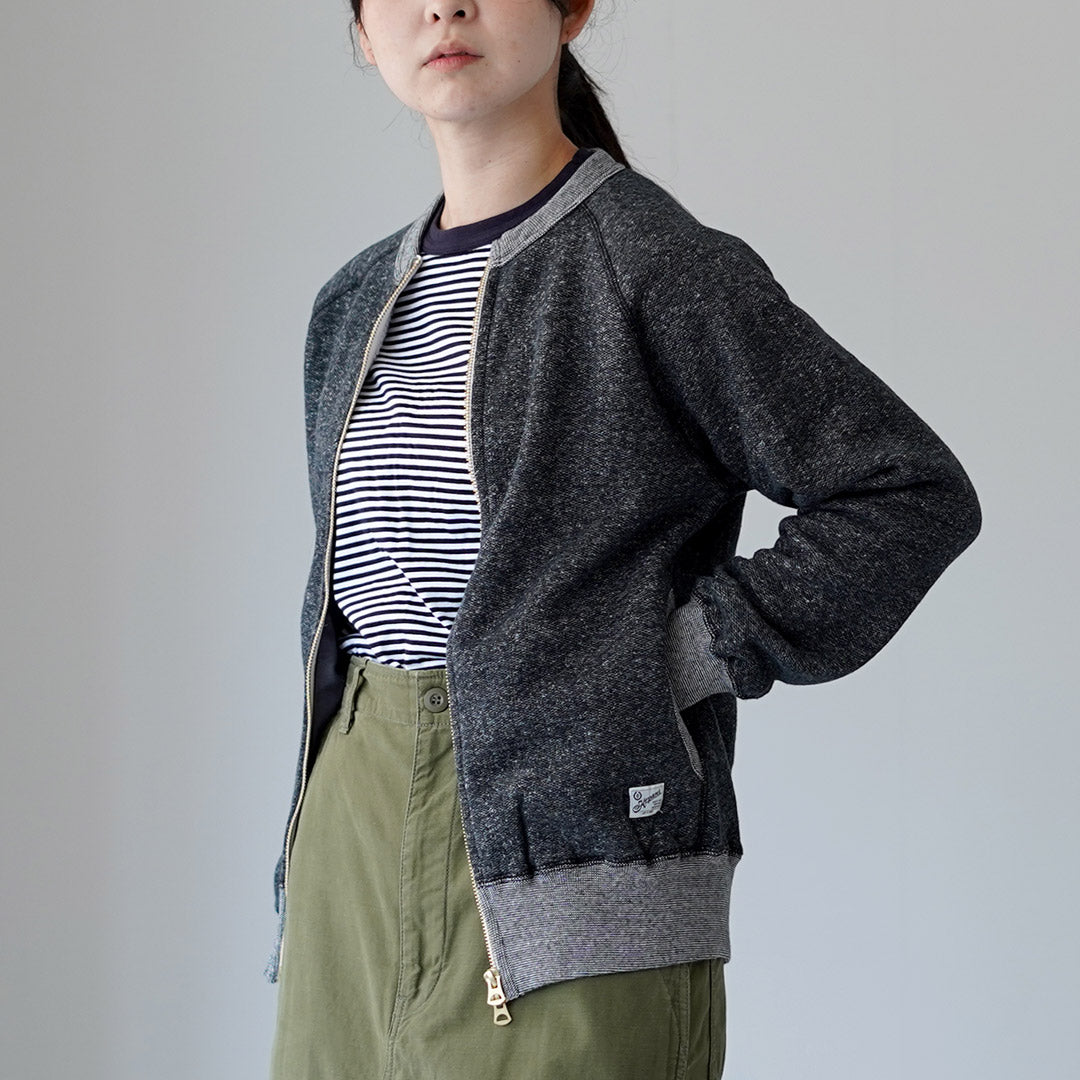 Kepani / Crew Neck Full Zip Sweet Chaqueta