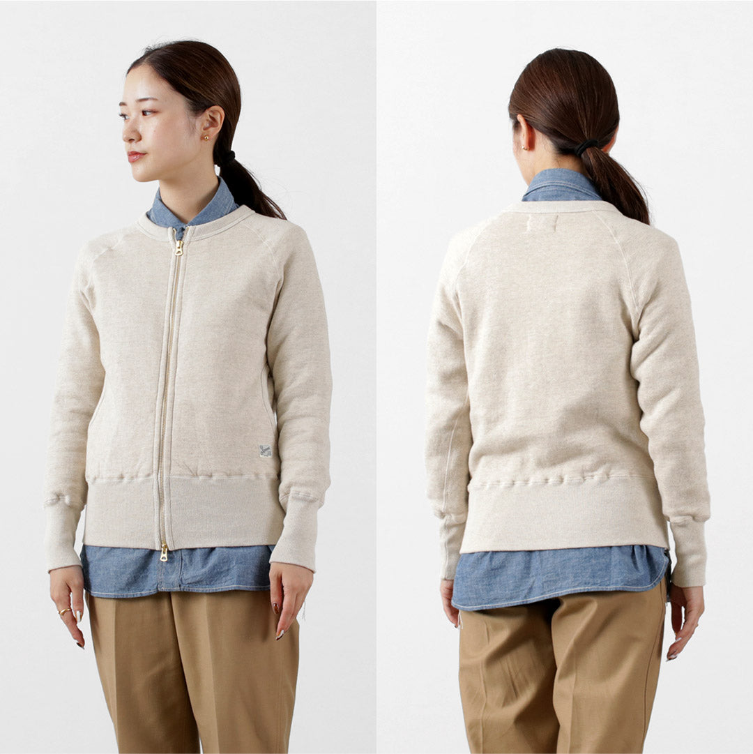 Kepani / Crew Neck Full Zip Sweet Chaqueta