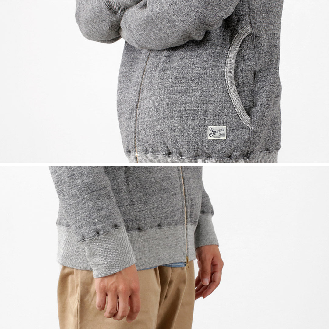 Kepani / Crew Neck Full Zip Sweet Chaqueta