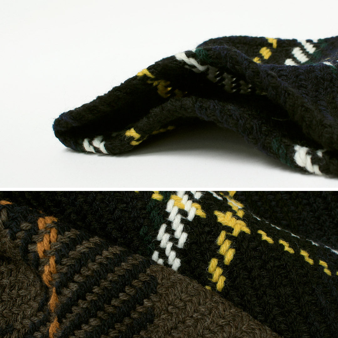 JOHN BRANIGAN / Irish Tweed Knit Scarf Scarf