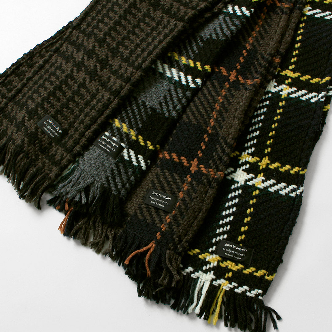 JOHN BRANIGAN / Irish Tweed Knit Scarf Scarf