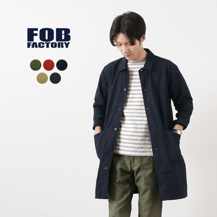 FOB FACTORY / F2395 Abrigo camisero francés