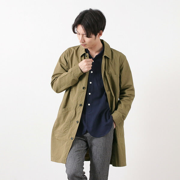 FOB FACTORY / F2395 Abrigo camisero francés