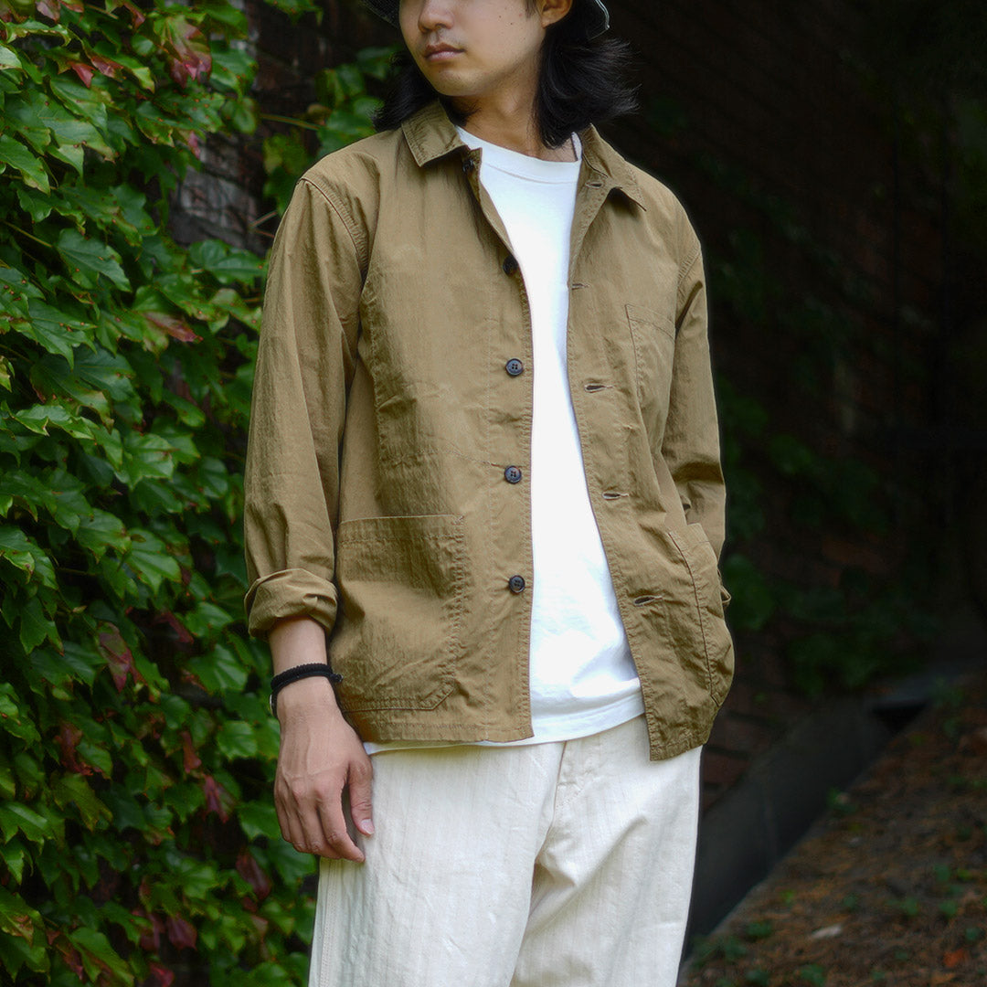 FOB FACTORY / F2394 法式衬衫外套