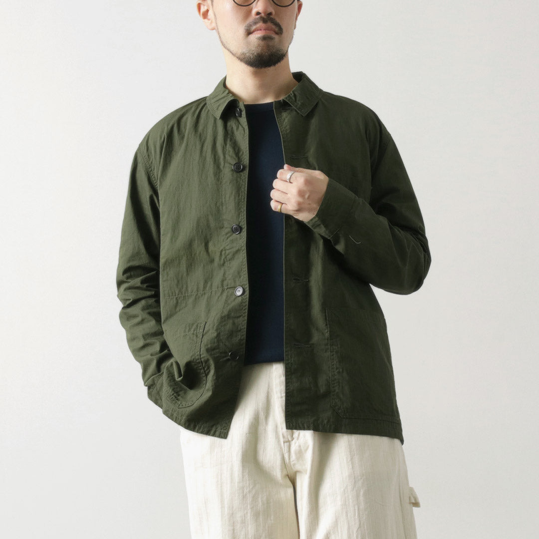 FOB FACTORY / F2394 法式衬衫外套