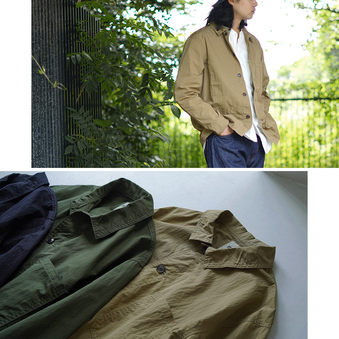 FOB FACTORY / F2394 法式衬衫外套