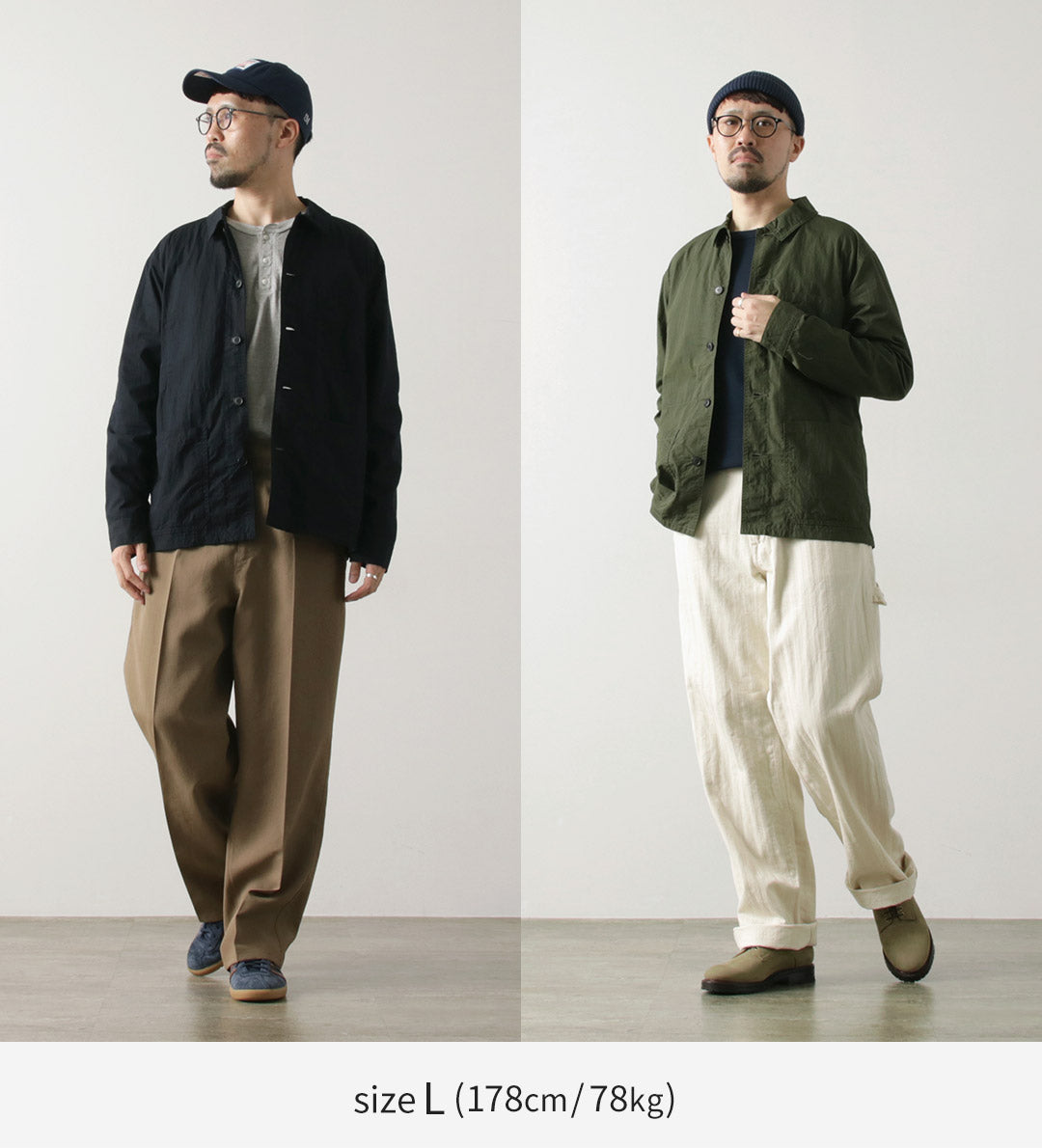 FOB FACTORY / F2394 法式衬衫外套