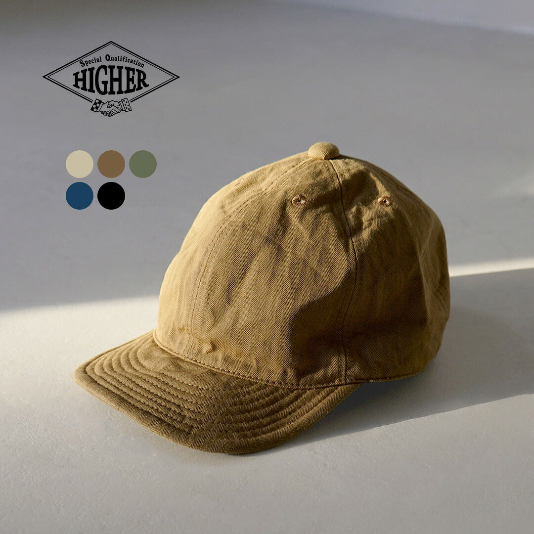 HIGHER / Vintage Herringbone Cap