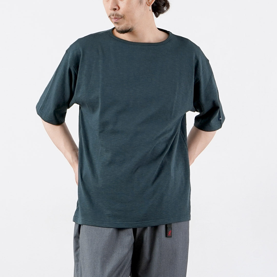 TIEASY / HDCS Light Big Boat Neck T-Shirt