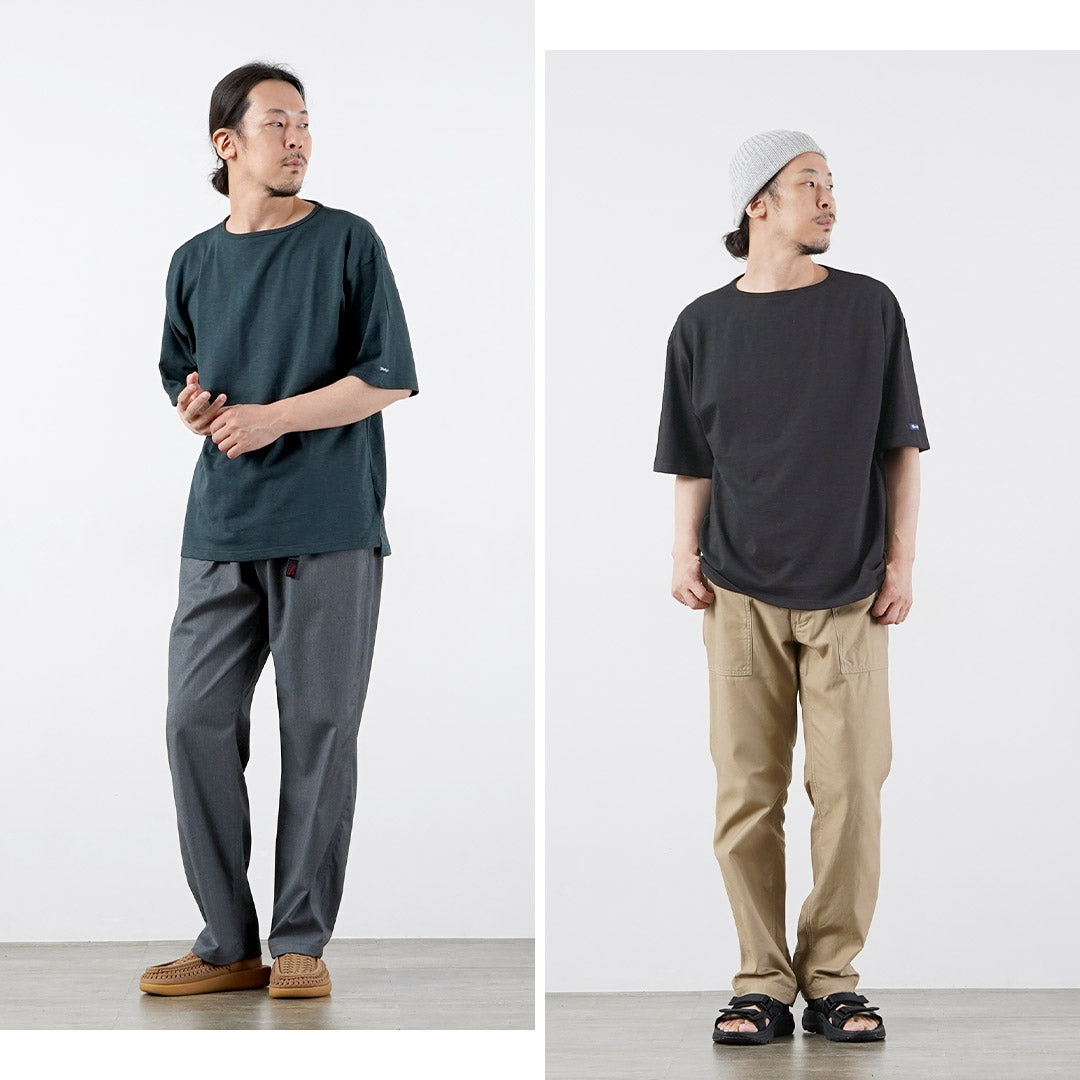 TIEASY / HDCS Light Big Boat Neck T-Shirt