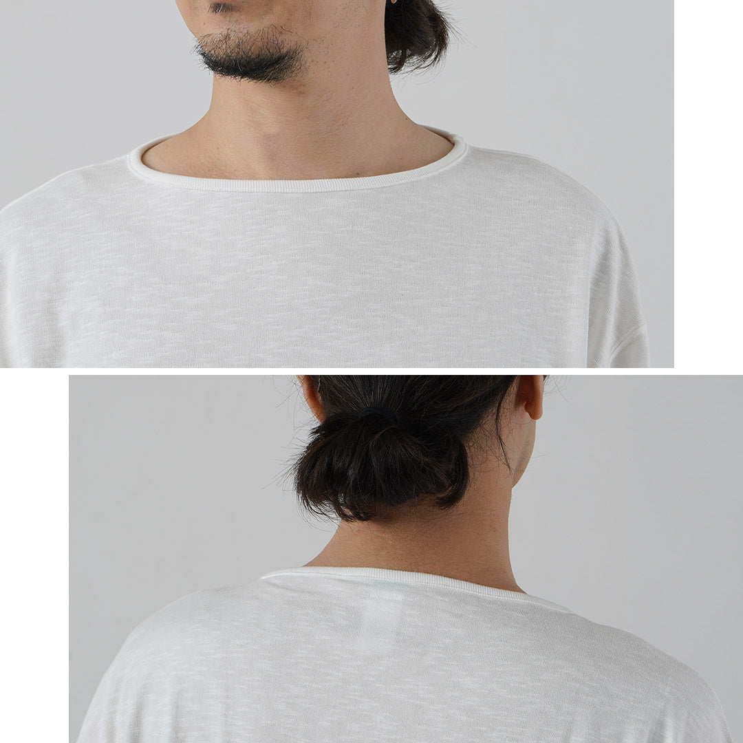 TIEASY / HDCS Light Big Boat Neck T-Shirt