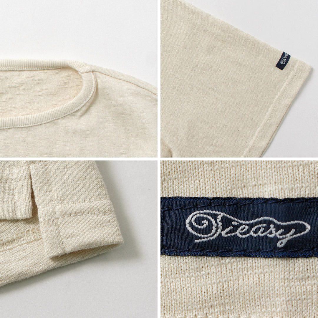 TIEASY / HDCS Light Big Boat Neck T-Shirt